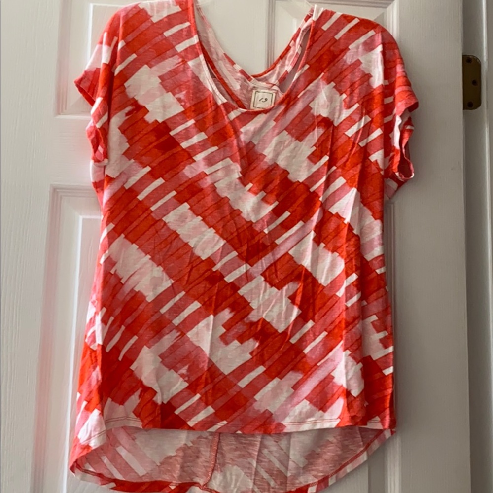 Anthropologie Patterned Top